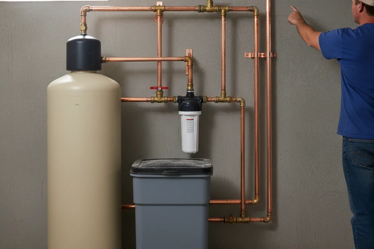 Whole-house water treatment system installed in Holly Ridge